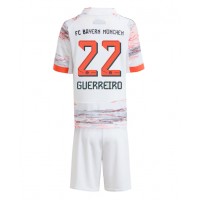 Stroje piłkarskie Bayern Munich Raphael Guerreiro #22 Koszulka Wyjazdowej dla dzieci 2025-26 Krótki Rękaw (+ szorty)